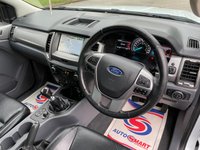 USED 2016 16 FORD RANGER 2.2 LIMITED 4X4 DCB TDCI 4d 158 BHP ** NO VAT ** LEATHER + ROLL N LOCK