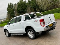 USED 2016 16 FORD RANGER 2.2 LIMITED 4X4 DCB TDCI 4d 158 BHP ** NO VAT ** LEATHER + ROLL N LOCK