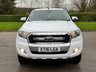 USED 2016 16 FORD RANGER 2.2 LIMITED 4X4 DCB TDCI 4d 158 BHP ** NO VAT ** LEATHER + ROLL N LOCK