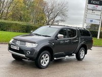 USED 2013 63 MITSUBISHI L200 2.5 DI-D 4X4 WARRIOR LB DCB 175 BHP MOST  SERVICE HISTORY + 2 KEYS
