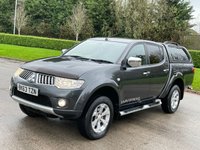 USED 2013 63 MITSUBISHI L200 2.5 DI-D 4X4 WARRIOR LB DCB 175 BHP MOST  SERVICE HISTORY + 2 KEYS