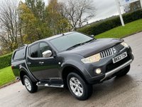 USED 2013 63 MITSUBISHI L200 2.5 DI-D 4X4 WARRIOR LB DCB 175 BHP MOST  SERVICE HISTORY + 2 KEYS