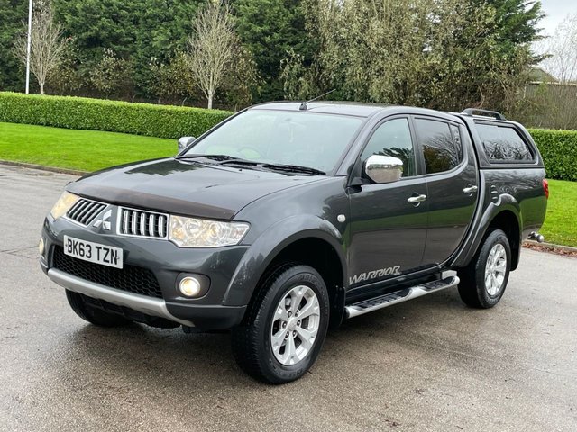 2013 63 Mitsubishi L200 2.5 DI-D 4X4 WARRIOR LB DCB 175 BHP
