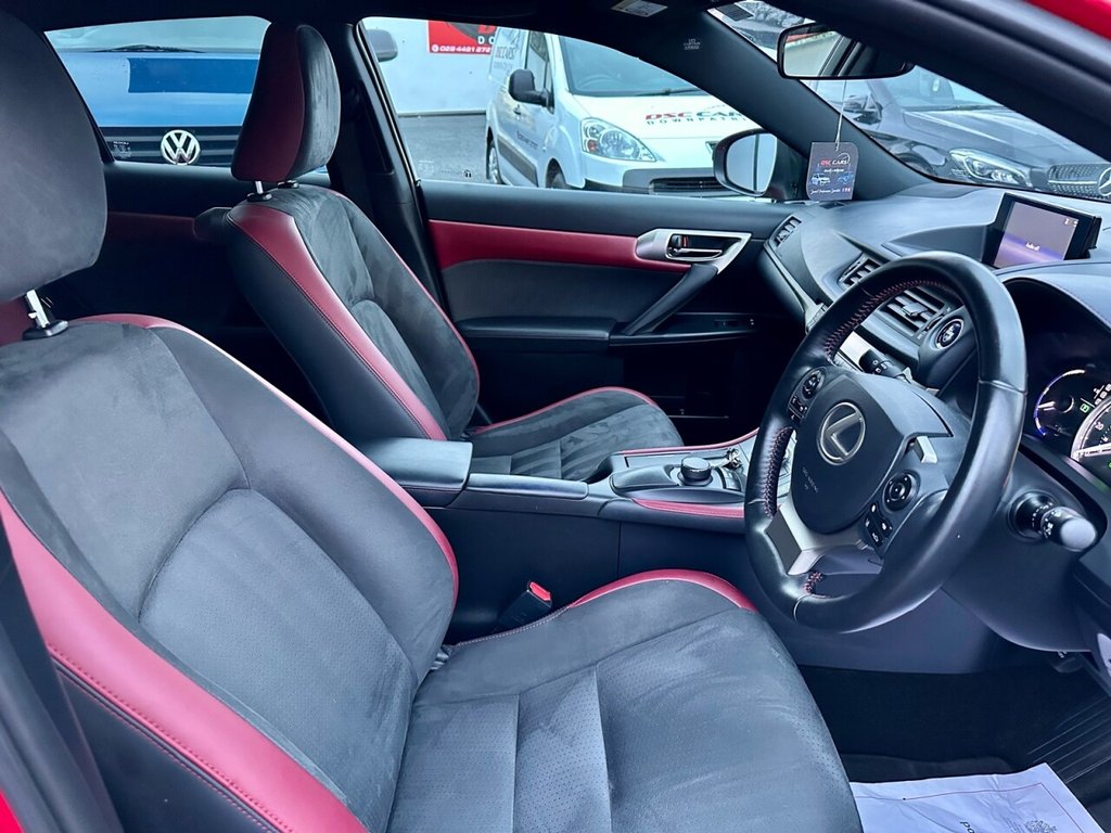 USED 2019 68 LEXUS CT 1.8 200H SPORT 5d AUTO 135 BHP HATCHBACK