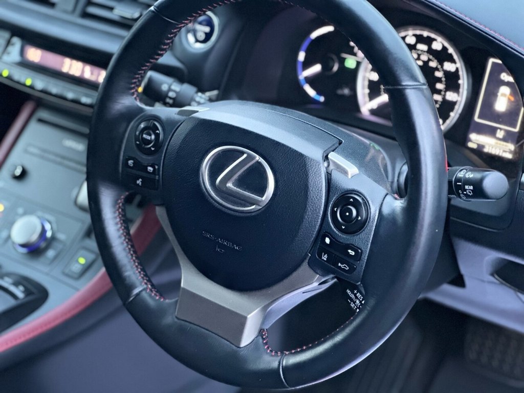 USED 2019 68 LEXUS CT 1.8 200H SPORT 5d AUTO 135 BHP HATCHBACK