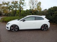 USED 2014 J SEAT LEON 2.0 TSI CUPRA 3d 276 BHP 19in ALLOYS-LEATHER/ALCANTARA