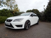 USED 2014 J SEAT LEON 2.0 TSI CUPRA 3d 276 BHP 19in ALLOYS-LEATHER/ALCANTARA