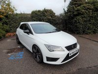 USED 2014 J SEAT LEON 2.0 TSI CUPRA 3d 276 BHP 19in ALLOYS-LEATHER/ALCANTARA