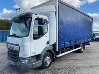 USED 2017 66 DAF TRUCKS LF 4.5 LF 180 7.5 TONNE CURTAIN SIDE WITH TUCK UNDER TAIL LIFT 