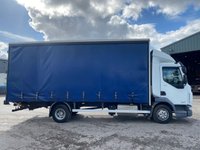 USED 2017 66 DAF TRUCKS LF 4.5 LF 180 7.5 TONNE CURTAIN SIDE WITH TUCK UNDER TAIL LIFT 