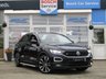 USED 2019 19 VOLKSWAGEN T-ROC 1.6 R-LINE TDI 5d 114 BHP Finished in DEEP BLACK with contrasting Sports Trim. This T-Roc is for those who want a compact SUV with smart styling and a good level of practicality. This Golf based SUV is both practical and fun to drive. Features include, Sat Nav, VIRTUAL DASH, Apple Play, 19" Alloys, DAB Radio, Part Leather Trim, Running Boards and much more. VW Dealer serviced at 11161 miles, 21070 miles, 33331 miles, 50557 miles, 60776 miles, and at 79641 miles.