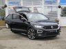 USED 2019 19 VOLKSWAGEN T-ROC 1.6 R-LINE TDI 5d 114 BHP Finished in DEEP BLACK with contrasting Sports Trim. This T-Roc is for those who want a compact SUV with smart styling and a good level of practicality. This Golf based SUV is both practical and fun to drive. Features include, Sat Nav, VIRTUAL DASH, Apple Play, 19" Alloys, DAB Radio, Part Leather Trim, Running Boards and much more. VW Dealer serviced at 11161 miles, 21070 miles, 33331 miles, 50557 miles, 60776 miles, and at 79641 miles.