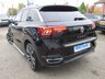USED 2019 19 VOLKSWAGEN T-ROC 1.6 R-LINE TDI 5d 114 BHP Finished in DEEP BLACK with contrasting Sports Trim. This T-Roc is for those who want a compact SUV with smart styling and a good level of practicality. This Golf based SUV is both practical and fun to drive. Features include, Sat Nav, VIRTUAL DASH, Apple Play, 19" Alloys, DAB Radio, Part Leather Trim, Running Boards and much more. VW Dealer serviced at 11161 miles, 21070 miles, 33331 miles, 50557 miles, 60776 miles, and at 79641 miles.