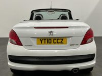 USED 2010 10 PEUGEOT 207 1.6 CC ALLURE 2d 120 BHP High gloss Bianca white, Full extended black leather, 17" Hockenheim alloy wheels