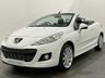 USED 2010 10 PEUGEOT 207 1.6 CC ALLURE 2d 120 BHP High gloss Bianca white, Full extended black leather, 17" Hockenheim alloy wheels