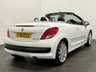 USED 2010 10 PEUGEOT 207 1.6 CC ALLURE 2d 120 BHP High gloss Bianca white, Full extended black leather, 17" Hockenheim alloy wheels