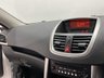 USED 2010 10 PEUGEOT 207 1.6 CC ALLURE 2d 120 BHP High gloss Bianca white, Full extended black leather, 17" Hockenheim alloy wheels