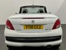 USED 2010 10 PEUGEOT 207 1.6 CC ALLURE 2d 120 BHP High gloss Bianca white, Full extended black leather, 17" Hockenheim alloy wheels