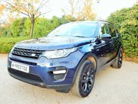 USED 2016 65 LAND ROVER DISCOVERY SPORT 2.0 TD4 HSE 5d 180 BHP GLOSS BLACK ALLOY-HTD SEATS-TOW BAR