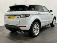 USED 2015 65 LAND ROVER RANGE ROVER EVOQUE 2.0 TD4 HSE DYNAMIC 5d 177 BHP Spectacular Yulong white, Dual leather ebony / cirrus , panoramic glass roof,