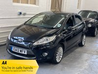 USED 2012 12 FORD FIESTA 1.4 TITANIUM TDCI 5d 69 BHP UP TO 80 MPG, &pound;20 TAX
