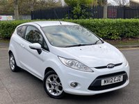 USED 2012 12 FORD FIESTA 1.2 ZETEC 3d 81 BHP 