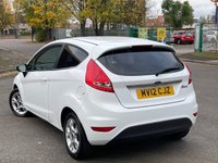 USED 2012 12 FORD FIESTA 1.2 ZETEC 3d 81 BHP 