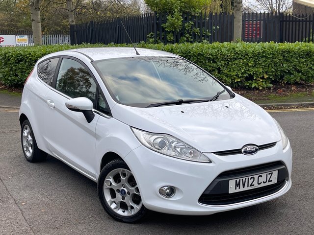 2012 12 Ford Fiesta 1.2 ZETEC 3d 81 BHP