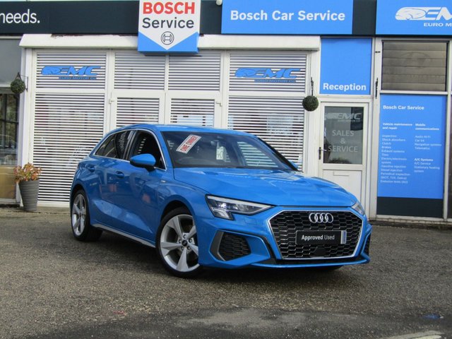 2021 21 Audi A3 1.5 SPORTBACK TFSI S LINE 5d 148 BHP