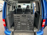 USED 2011 11 VOLKSWAGEN CADDY 1.6 C20 LIFE TDI 5d 101 BHP WELL LOOKED AFTER WITH FULL SERVICE HISTORY +   METALLIC BLUE PAINT +   15 INCH ALLOY WHEELS +   SPARE WHEEL +   WHEELCHAIR ACCESSIBLE +