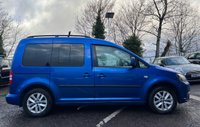 USED 2011 11 VOLKSWAGEN CADDY 1.6 C20 LIFE TDI 5d 101 BHP WELL LOOKED AFTER WITH FULL SERVICE HISTORY +   METALLIC BLUE PAINT +   15 INCH ALLOY WHEELS +   SPARE WHEEL +   WHEELCHAIR ACCESSIBLE +