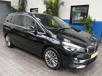 USED 2019 69 BMW 2 SERIES 1.5 218I LUXURY GRAN TOURER 5d 139 BHP 7 SEAT SAT NAV LEATHER CRUISE CONTROL PARKING SENSORS GENUINE LOW MILEAGE 6 MONTHS GOLD WARRANTY