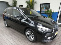 USED 2019 69 BMW 2 SERIES 1.5 218I LUXURY GRAN TOURER 5d 139 BHP 7 SEAT SAT NAV LEATHER CRUISE CONTROL PARKING SENSORS GENUINE LOW MILEAGE 6 MONTHS GOLD WARRANTY