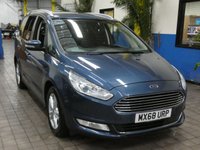 USED 2019 68 FORD GALAXY 2.0 TITANIUM ECOBLUE 5d 148 BHP 7 SEATS SAT NAV PARKING SENSORS ONE OWNER 6 MONTHS GOLD WARRANTY