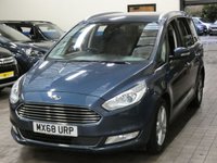 USED 2019 68 FORD GALAXY 2.0 TITANIUM ECOBLUE 5d 148 BHP 7 SEATS SAT NAV PARKING SENSORS ONE OWNER 6 MONTHS GOLD WARRANTY