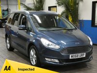 USED 2019 68 FORD GALAXY 2.0 TITANIUM ECOBLUE 5d 148 BHP 7 SEATS SAT NAV PARKING SENSORS ONE OWNER 6 MONTHS GOLD WARRANTY