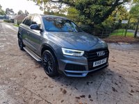 USED 2018 68 AUDI Q3 1.4 TFSI BLACK EDITION 5d 148 BHP ZERO DEPOSIT FINANCE AVAILABLE