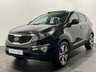 USED 2011 11 KIA SPORTAGE 1.7 CRDI 3 SAT NAV 5d 114 BHP Navigation, Full black leather, Glass slide panoramic roof