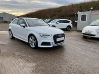 USED 2016 X AUDI A3 1.4 TFSI S LINE 3d 148 BHP 