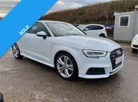 USED 2016 X AUDI A3 1.4 TFSI S LINE 3d 148 BHP 