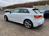 USED 2016 X AUDI A3 1.4 TFSI S LINE 3d 148 BHP 