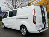 USED 2017 17 FORD TRANSIT CUSTOM 2.0 310 TDCi D/CAB LIMITED LOW  ROOF P/V YOU BE HARD PUSHED TO FIND BETTER!!