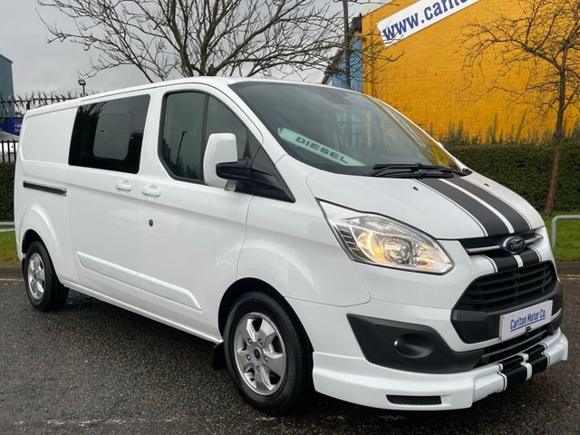2017 17 Ford Transit Custom 2.0 310 TDCi D/CAB LIMITED LOW  ROOF P/V