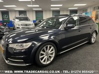 USED 2013 63 AUDI A6 3.0 ALLROAD TDI QUATTRO 5d 309 BHP UK DELIVERY FLAT FEE &pound;175*OVER 100 IMAGES ON OUR WEBSITE*BESPOKE FINANCE ARRANGED*PART EXCHANGE WELCOME*ALL VEHICLES HPI CLEAR
