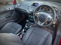 USED 2013 63 FORD FIESTA 1.0 TITANIUM 3d 100 BHP FRONT AND REAR SENSORS