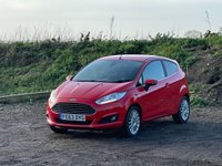USED 2013 63 FORD FIESTA 1.0 TITANIUM 3d 100 BHP FRONT AND REAR SENSORS