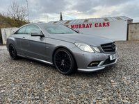 USED 2011 MERCEDES-BENZ E-CLASS 2.1 E220 CDI BLUEEFFICIENCY SPORT 2d 170 BHP 
