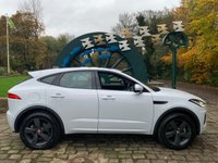 USED 2020 20 JAGUAR E-PACE 2.0 CHEQUERED FLAG 5d 178 BHP 2020 JAGUAR E-PACE R-DYNAMIC 2.0 DIESEL 'CHEQUERED FLAG EDITION' - MIRABEL PEARL WHITE METALLIC - FULL BLACK LEATHER INTERIOR - PANORAMIC GLASS ROOF - 1 PRIVATE OWNER - AUTOMATIC PADDLE-SHIFT GEARBOX - COST NEW IN EXCESS OF &pound;45,000.00
