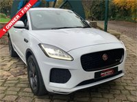 USED 2020 20 JAGUAR E-PACE 2.0 CHEQUERED FLAG 5d 178 BHP 2020 JAGUAR E-PACE R-DYNAMIC 2.0 DIESEL 'CHEQUERED FLAG EDITION' - MIRABEL PEARL WHITE METALLIC - FULL BLACK LEATHER INTERIOR - PANORAMIC GLASS ROOF - 1 PRIVATE OWNER - AUTOMATIC PADDLE-SHIFT GEARBOX - COST NEW IN EXCESS OF &pound;45,000.00