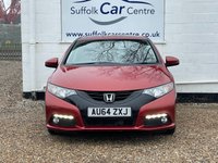 USED 2014 64 HONDA CIVIC 1.8 I-VTEC SE PLUS 5d 140 BHP www.suffolkcarcentre.co.uk - Located at Lowestoft